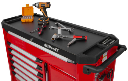Dílenský vozík s nářadím, 7 zásuvek, 238 ks - AH470071BAL