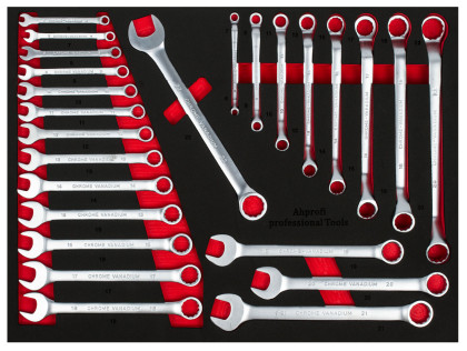 Dílenský vozík s nářadím, 360°, 10 zásuvek, 238 ks - AH450101BAL