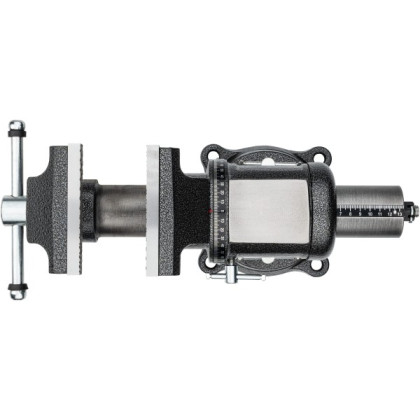 Dílenský svěrák s otočným talířem, 150mm - V6150N