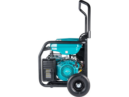 REPAS elektrocentrála benzínová 17HP/8,2kW, podvozek, elektrický start