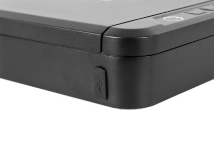 Bezpečnostní kufr na otisk prstu, 295 x 230 x 73 mm