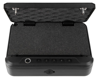 Bezpečnostní kufr na otisk prstu, 295 x 230 x 73 mm