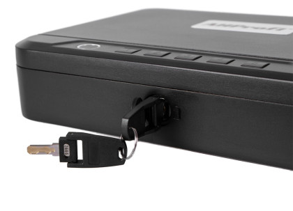 Bezpečnostní kufr na otisk prstu, 295 x 230 x 73 mm