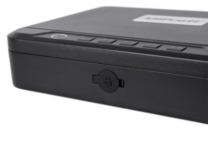 Bezpečnostní kufr na otisk prstu, 295 x 230 x 73 mm