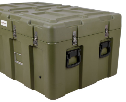 Vodotěsný přepravní plastový kufr, IP65, 1208 x 803 x 575 mm