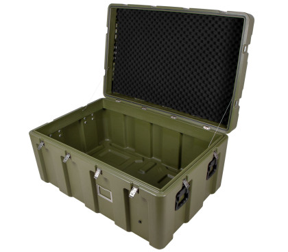 Vodotěsný přepravní plastový kufr, IP65, 1208 x 803 x 575 mm