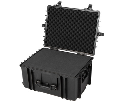 Vodotěsný kufr na kolečkách s pěnovou výplní, 670 x 508 x 355 mm