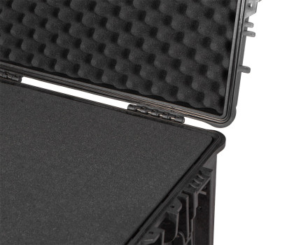 Vodotěsný kufr na kolečkách s pěnovou výplní, 670 x 508 x 355 mm