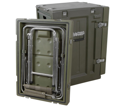 Rozkládací stůl ve vodotěsném kufru, 1920 x 500 x 752 mm