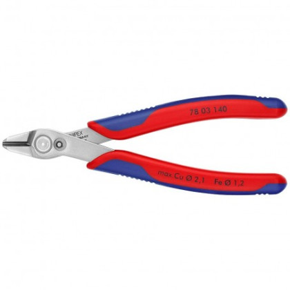 Boční štípací kleště Knipex pro elektroniku, 140 mm