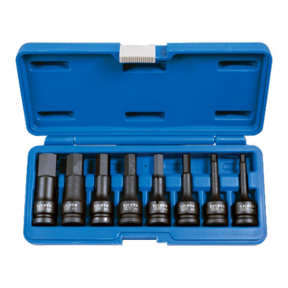 Sada vnějších nástrčných klíčů SPLINE 1/2", 8 ks - LIASA40013