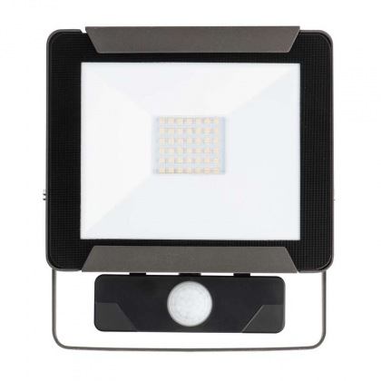 LED reflektor IDEO s PIR, 30W neutrální bílá