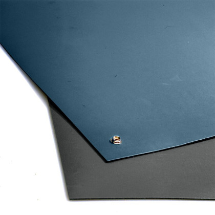 Šedá gumová dvouvrstvá ESD rohož - 10 m x 120 cm x 0,2 cm