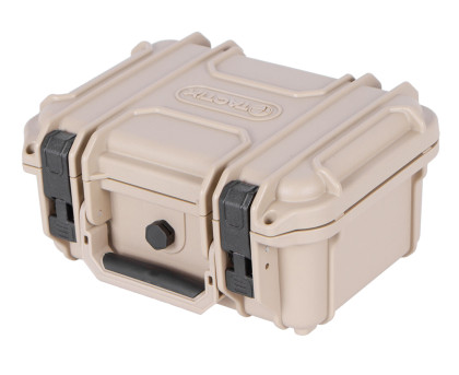 Vodotěsný plastový kufr s pěnovou výplní (S) - TC320082TAN