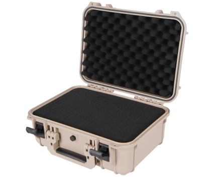 Vodotěsný plastový kufr s pěnovou výplní (L) - TC320086TAN