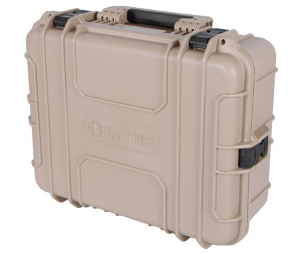 Vodotěsný plastový kufr s pěnovou výplní (XL) - TC320087TAN