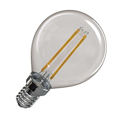 LED žárovka Filament Mini Globe A++ 4W E14 neutrální bílá