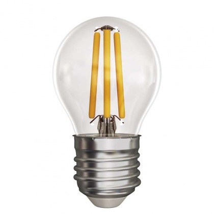 LED žárovka Filament Mini Globe A++ 4W E27 neutrální bílá