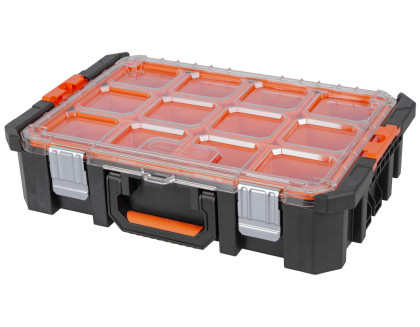 Organizér na šroubky a drobný materiál, 12 přihrádek - TC320369