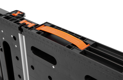 Skládací pracovní stůl Tactix, přenosný , 864 x 544 mm - TC326160