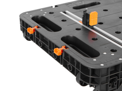 Skládací pracovní stůl Tactix, přenosný , 864 x 544 mm - TC326160