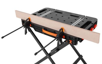 Skládací pracovní stůl Tactix, přenosný , 864 x 544 mm - TC326160