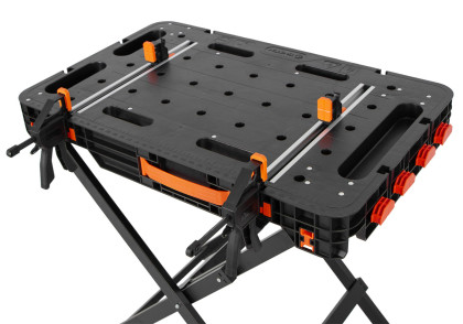 Skládací pracovní stůl Tactix, přenosný , 864 x 544 mm - TC326160