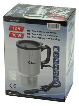 Termohrnek s ohřevem 12V