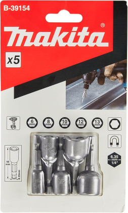 sada nástrčných klíčů 5 kusů (6,8,10,12,13) délka 50mm