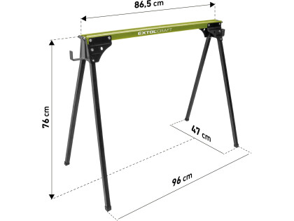 POŠK. OBAL koza stavební skládací 1kus, nosnost 450kg, výška 76,5cm