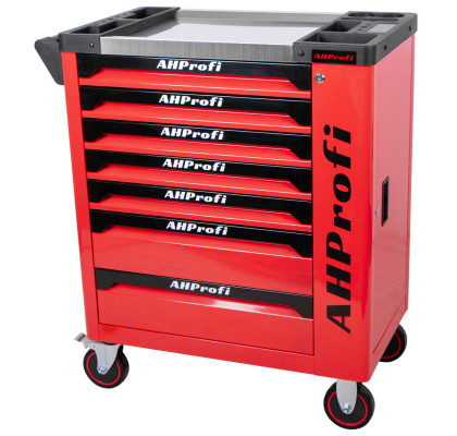 Dílenský vozík Mechanic s nářadím, 7 zásuvek, 271 dílů - AH3106