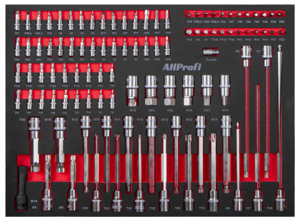 Dílenský vozík Mechanic s nářadím, 7 zásuvek, 271 dílů - AH3106