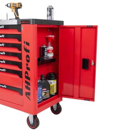 Dílenský vozík Mechanic s nářadím, 7 zásuvek, 271 dílů - AH3106