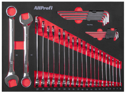 Dílenský vozík Mechanic s nářadím, 7 zásuvek, 271 dílů - AH3106