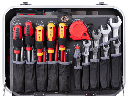 Sada nářadí v kufru s Gola sadou 1/2" a 1/4", 228 ks