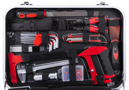 Sada nářadí v kufru s Gola sadou 1/2" a 1/4", 228 ks