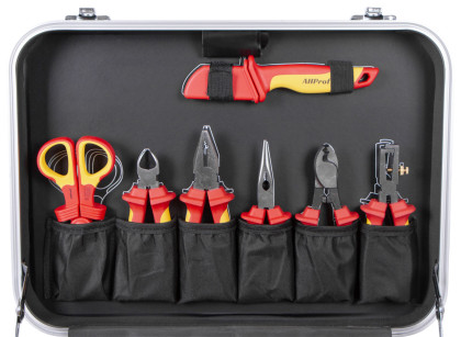 Profesionální sada VDE nářadí pro elektrikáře, 184 ks