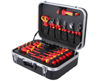 Profesionální sada VDE nářadí pro elektrikáře, 184 ks