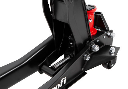 Pojízdný hydraulický zvedák TAURUS, 3 t, nastavitelný - AH8327