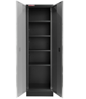 Celokovová dílenská skříň PROFI, hluboká, 600x572x2000 mm - AH2220