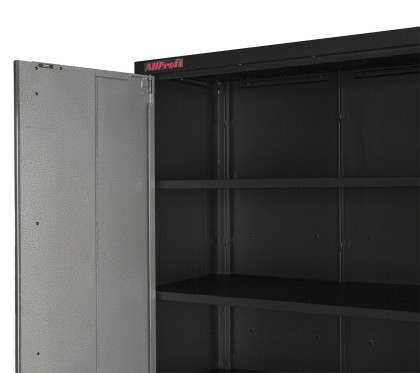 Celokovová dílenská skříň PROFI, hluboká, 915x572x2000 mm - AH4220