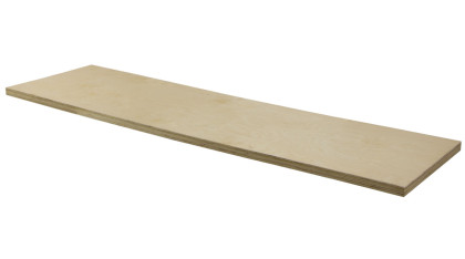 Dřevěná pracovní deska PROFI, hluboká, 2040 x 615 x 38 mm - TGW80D