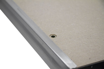 Nerezová pracovní deska PROFI, hluboká, 2040 x 615 x 38 mm - TGW80DS