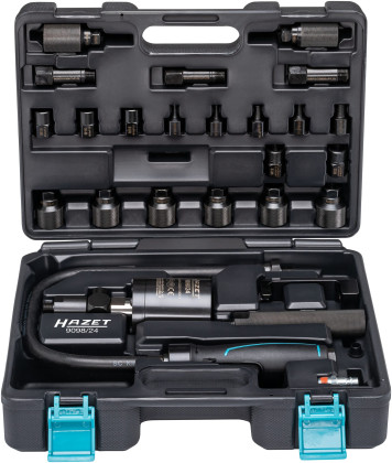 Pneumatický vytahovák vstřikovačů, 24 ks, 9098/24 Hazet