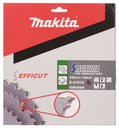 kotouč pilový dřevo Efficut 230x2.2x30mm 24Z = old E-01909