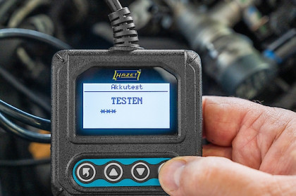 Tester baterií 12V, LCD display - HAZET 4650-6