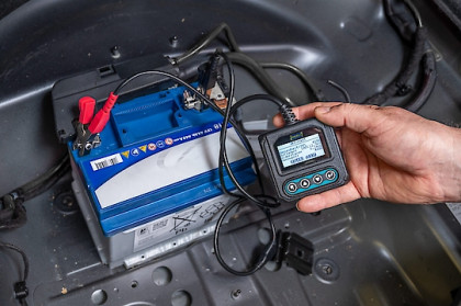 Tester baterií 12V, LCD display - HAZET 4650-6