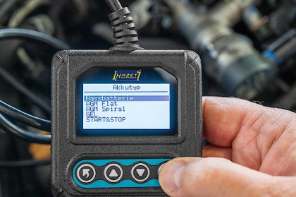 Tester baterií 12V, LCD display - HAZET 4650-6