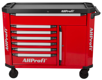 Dílenský vozík prázdný, 7 zásuvek - AH470071