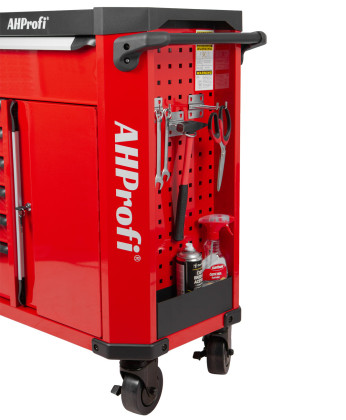 Dílenský vozík prázdný, 7 zásuvek - AH470071